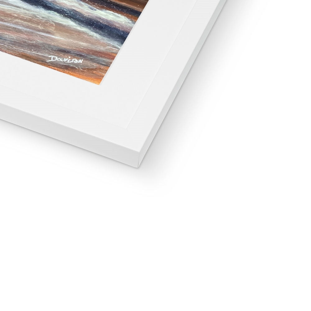 Sunset at Sennen Cove Framed & Mounted Print