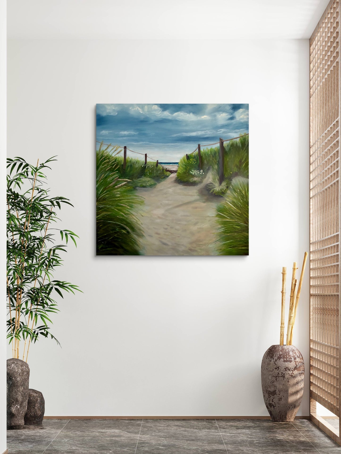 The Calling - Original Cornish Beach Artwork