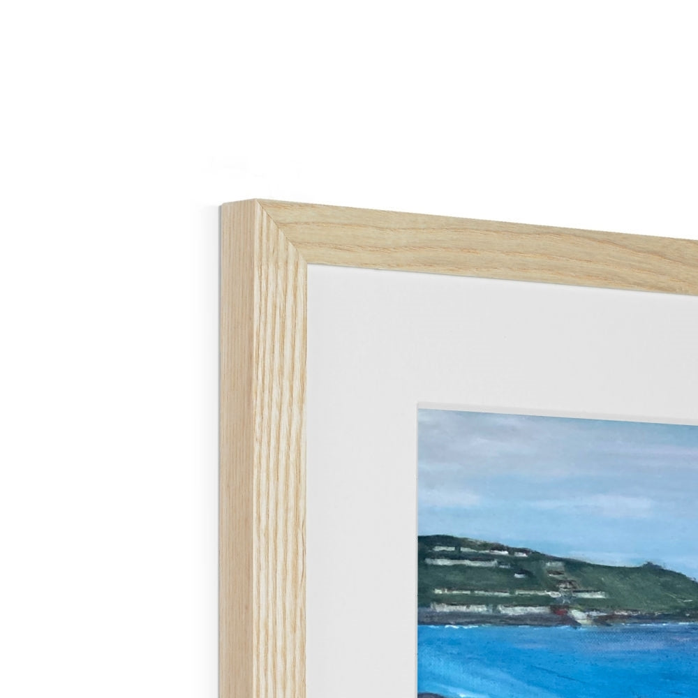 Gwynver Steps -Sennen Cove Framed & Mounted Print