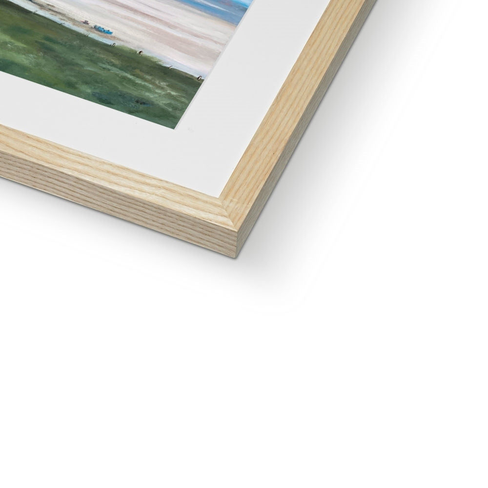 Gwynver Steps -Sennen Cove Framed & Mounted Print