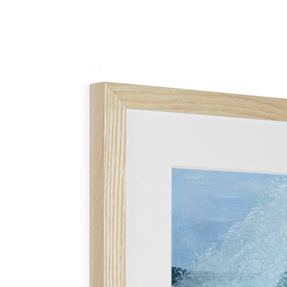 Breakers Framed & Mounted Print