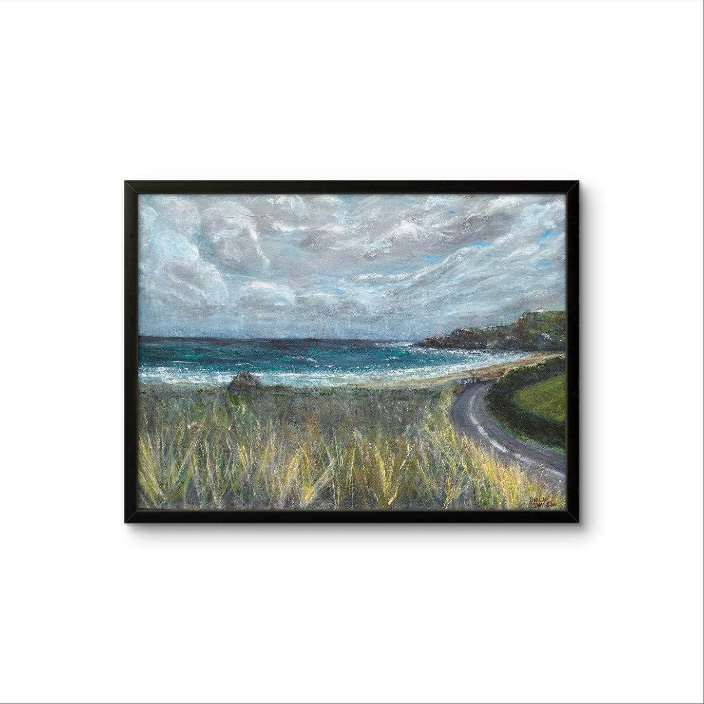 A Storm’s Coming - Original Widemouth Bay Cornwall Coastal Art
