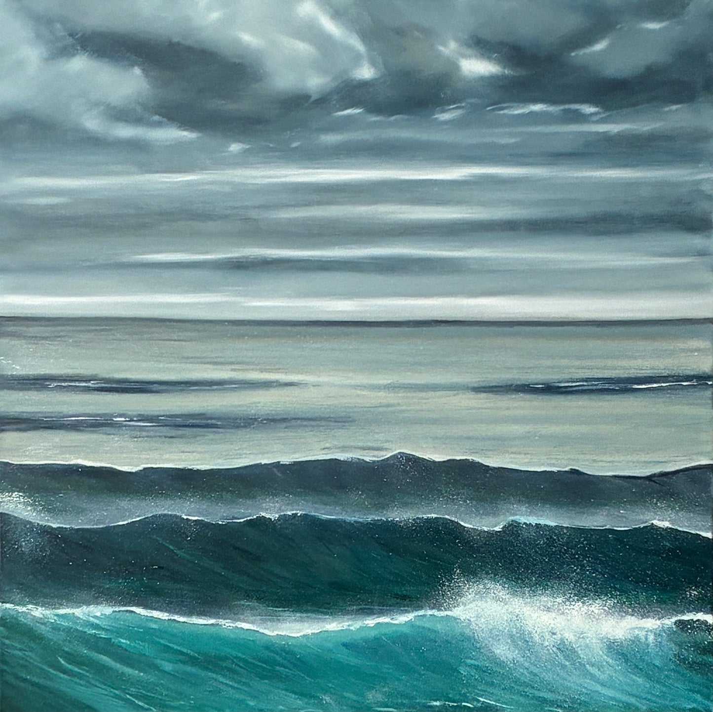 Euphoria - Original Cornwall Seascape Oil Painting