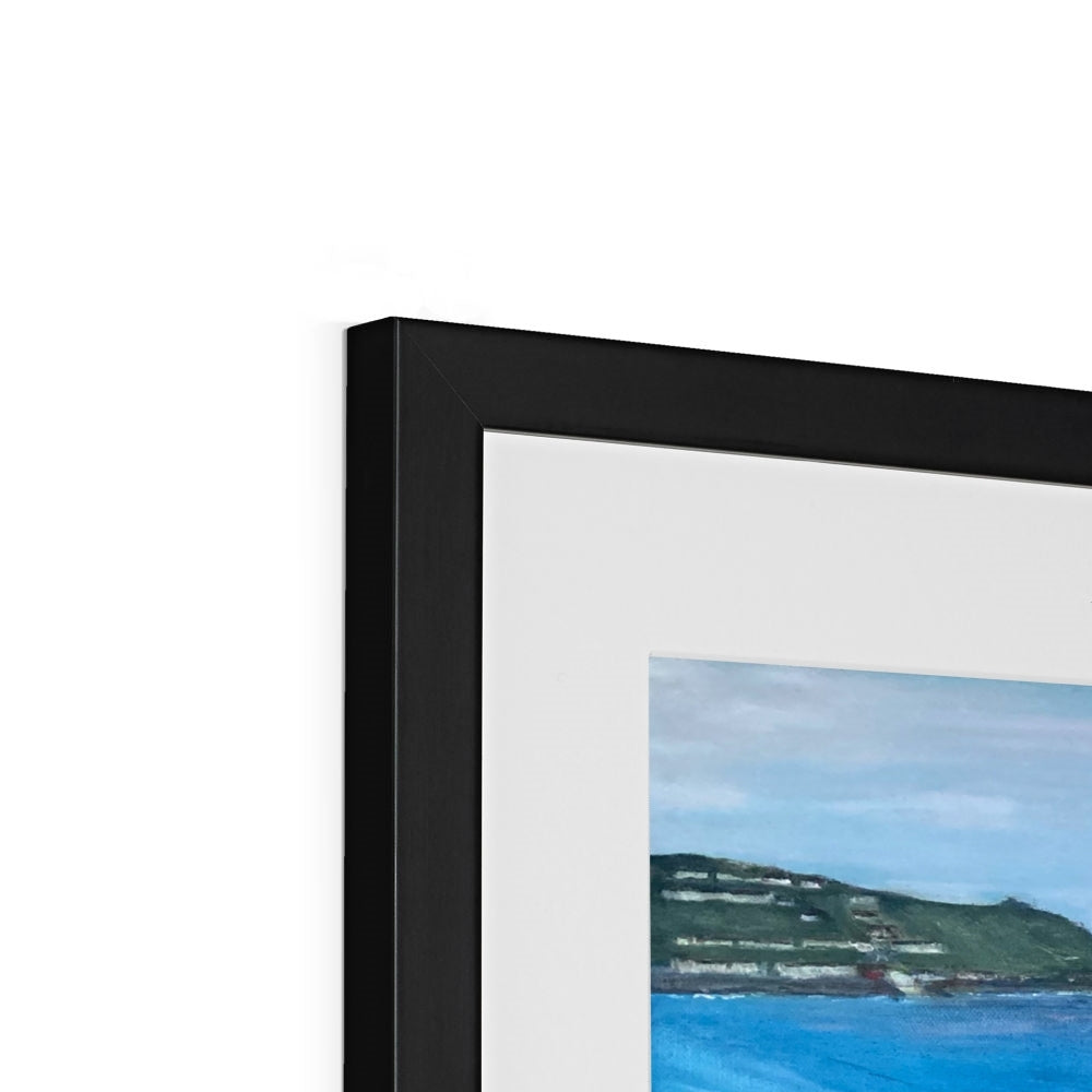 Gwynver Steps -Sennen Cove Framed & Mounted Print
