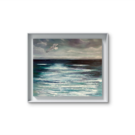 Searching - Original Seascape Oil Painting