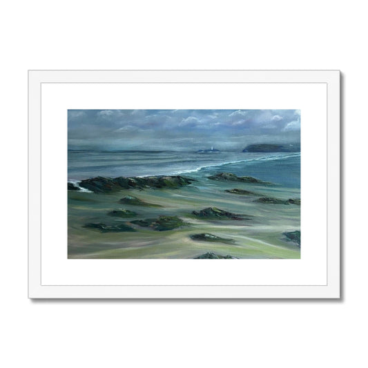 Godrevy Lighthouse Framed & Mounted Print