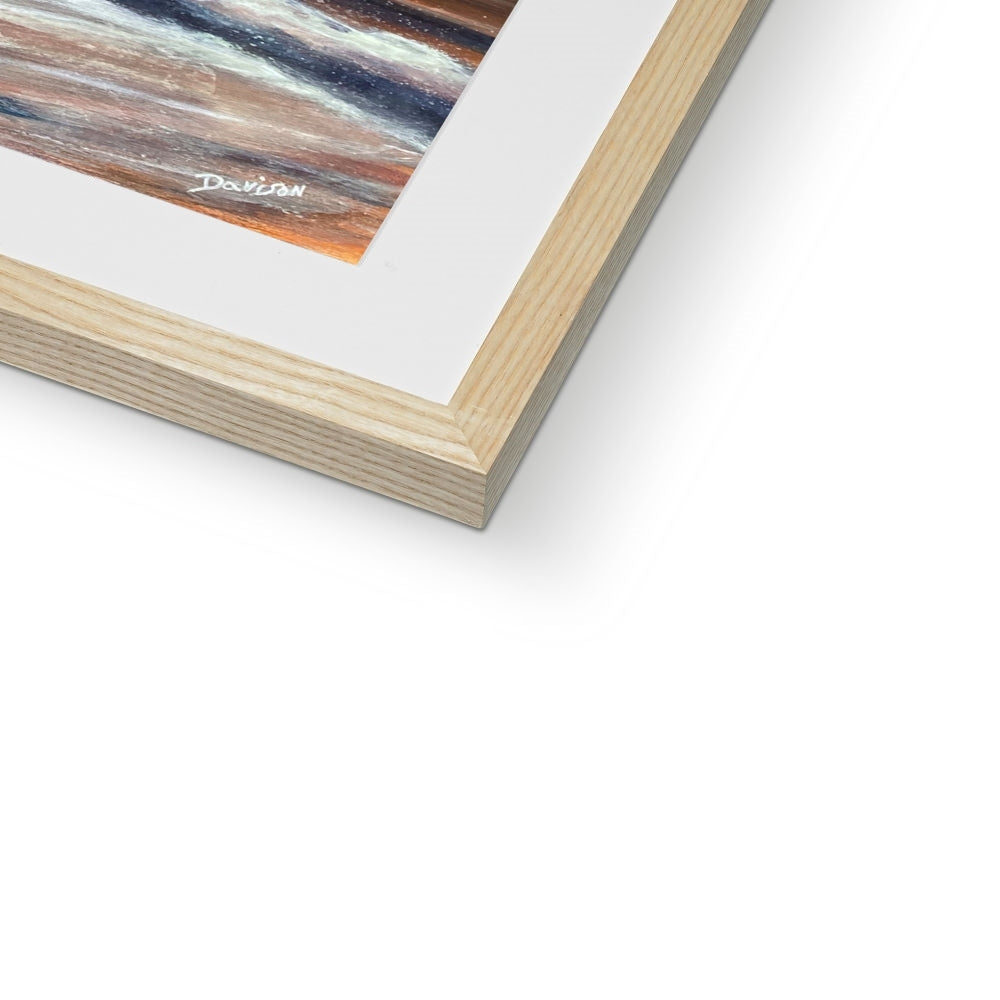 Sunset at Sennen Cove Framed & Mounted Print