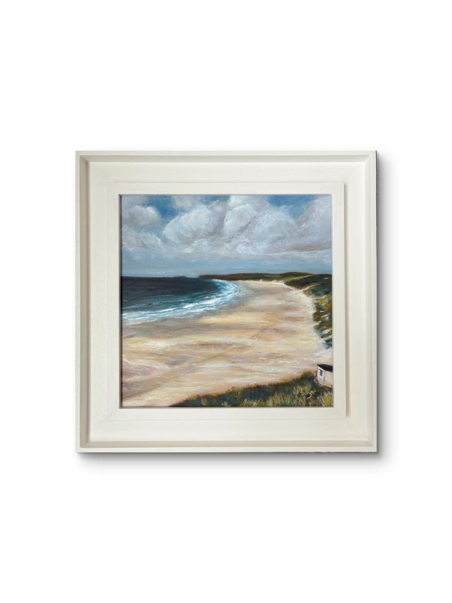 Towards Gwithian - Original Cornish Coastal Painting