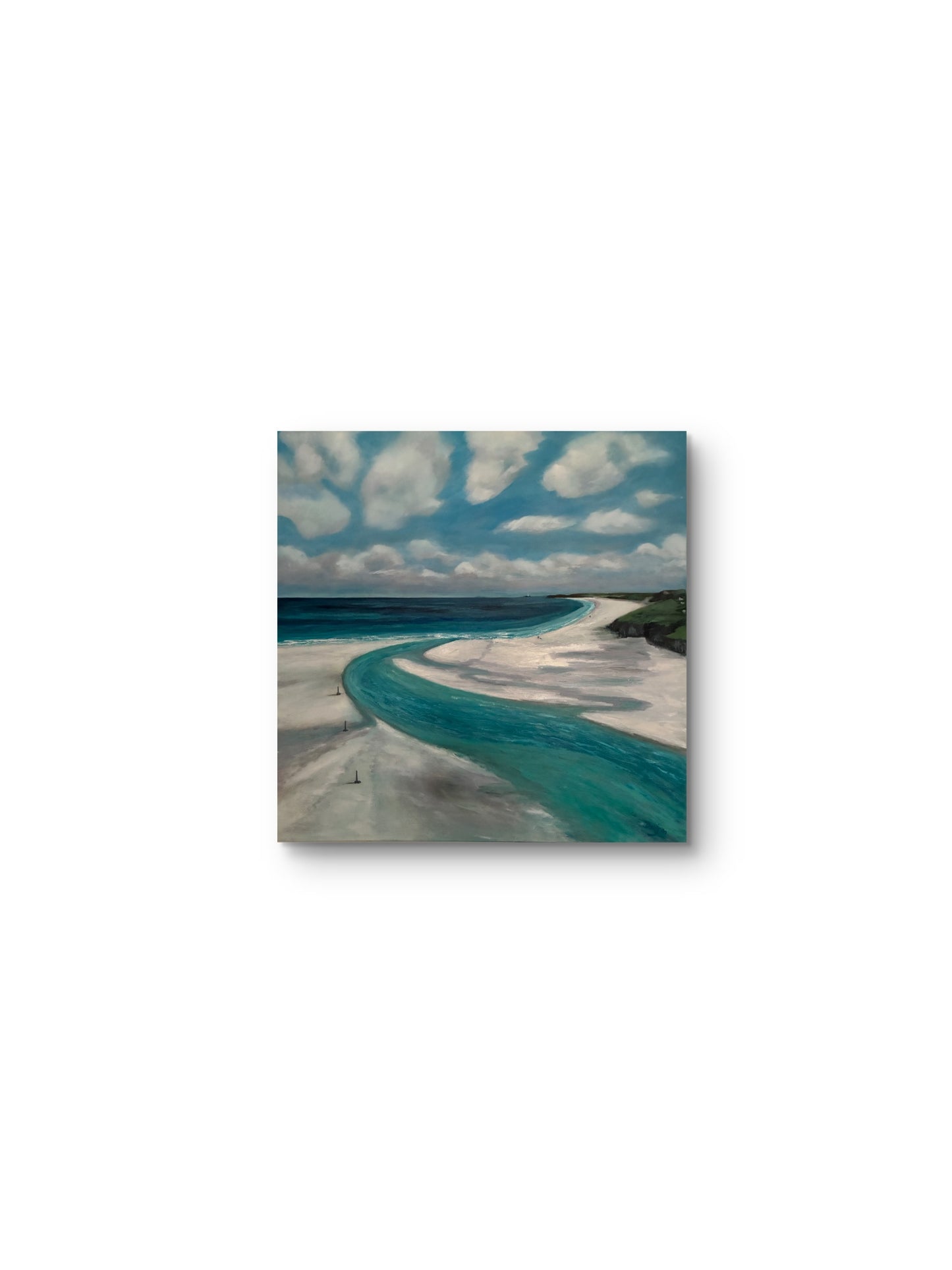 Three Mile Beach - Original Cornish Coastal Artwork