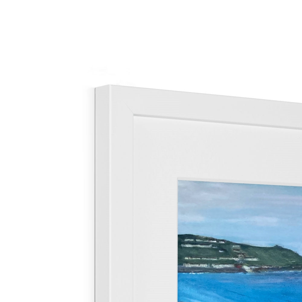 Gwynver Steps -Sennen Cove Framed & Mounted Print