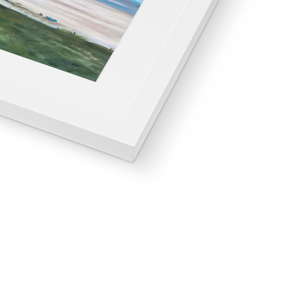 Gwynver Steps -Sennen Cove Framed & Mounted Print