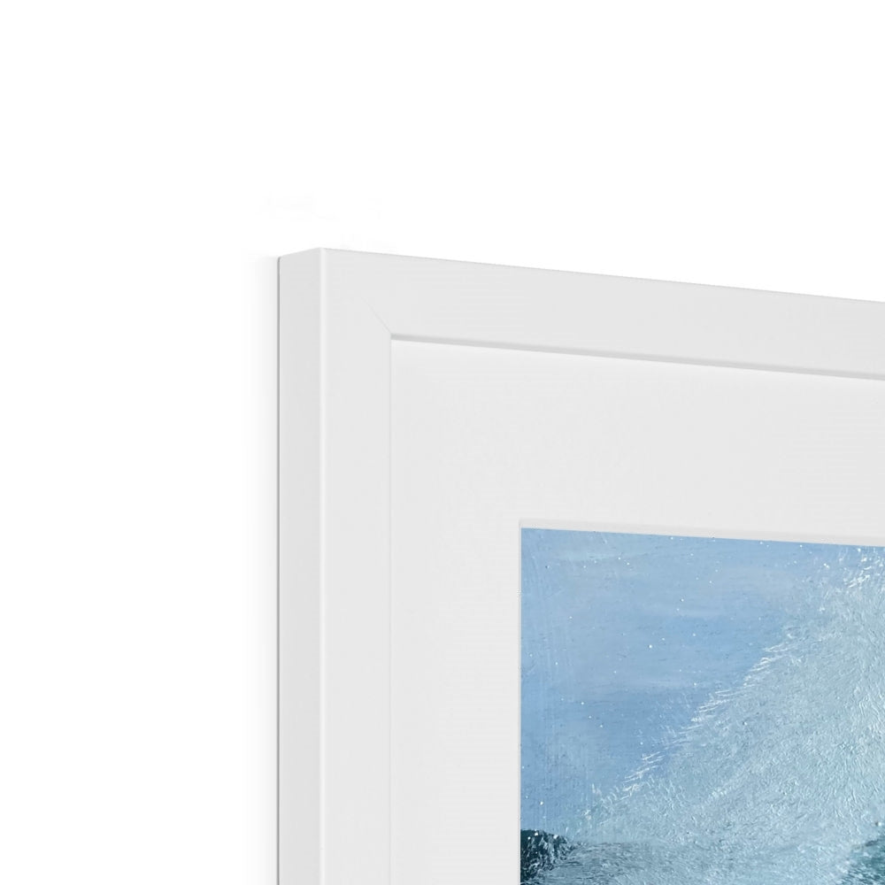 Breakers - Wave Surf Seascape Framed Print