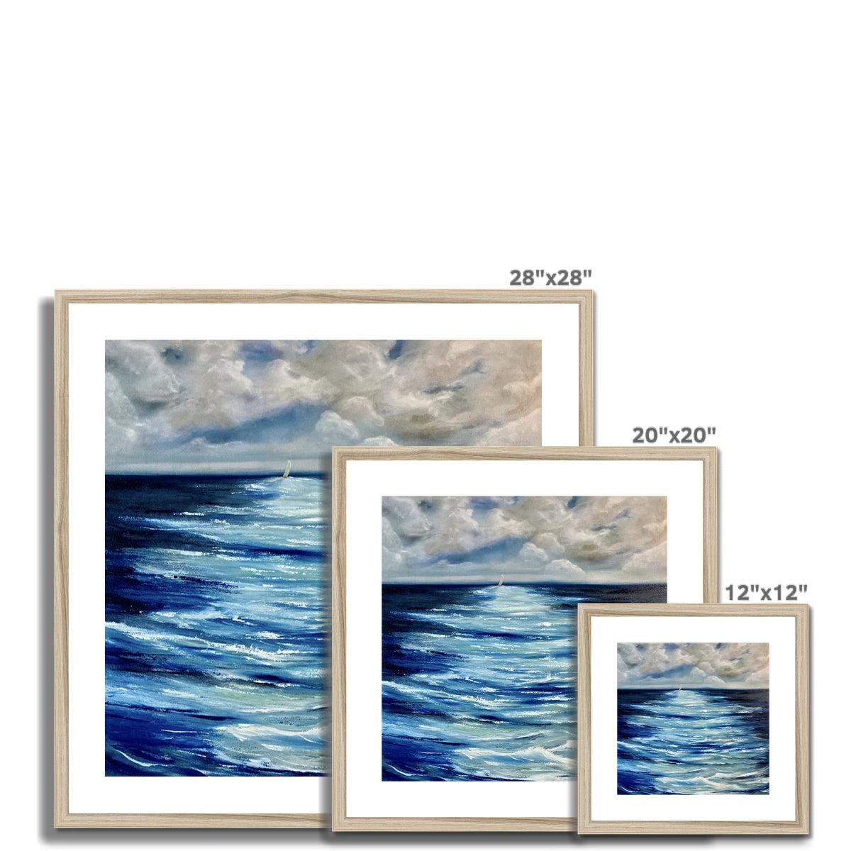 Over the Horizon - Framed & Mounted Print