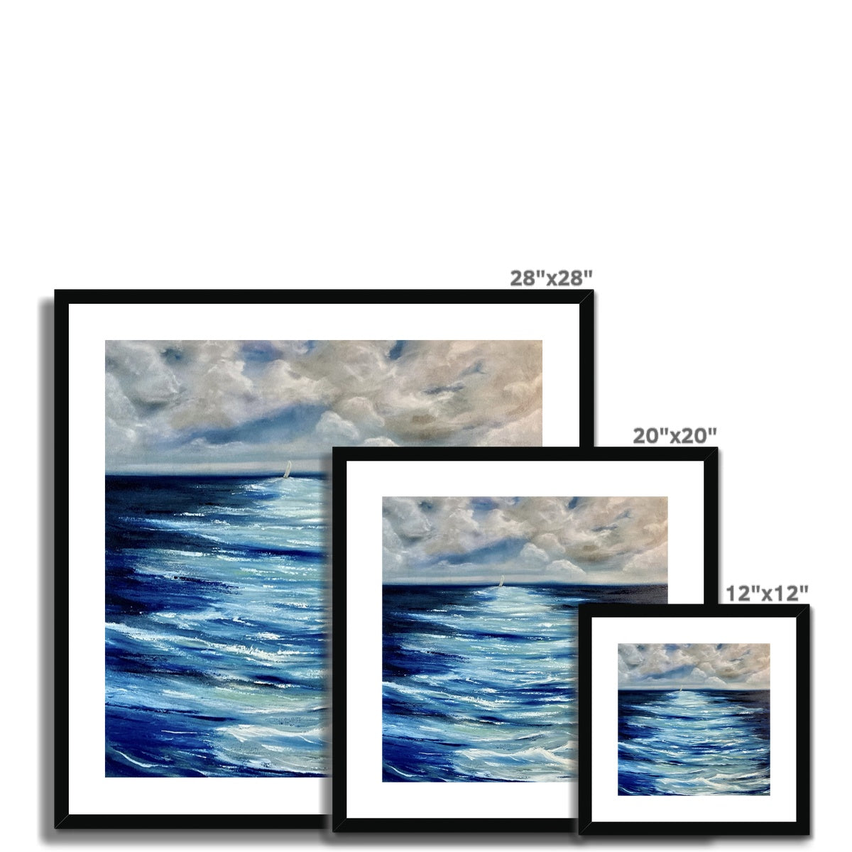 Over the Horizon - Framed & Mounted Print