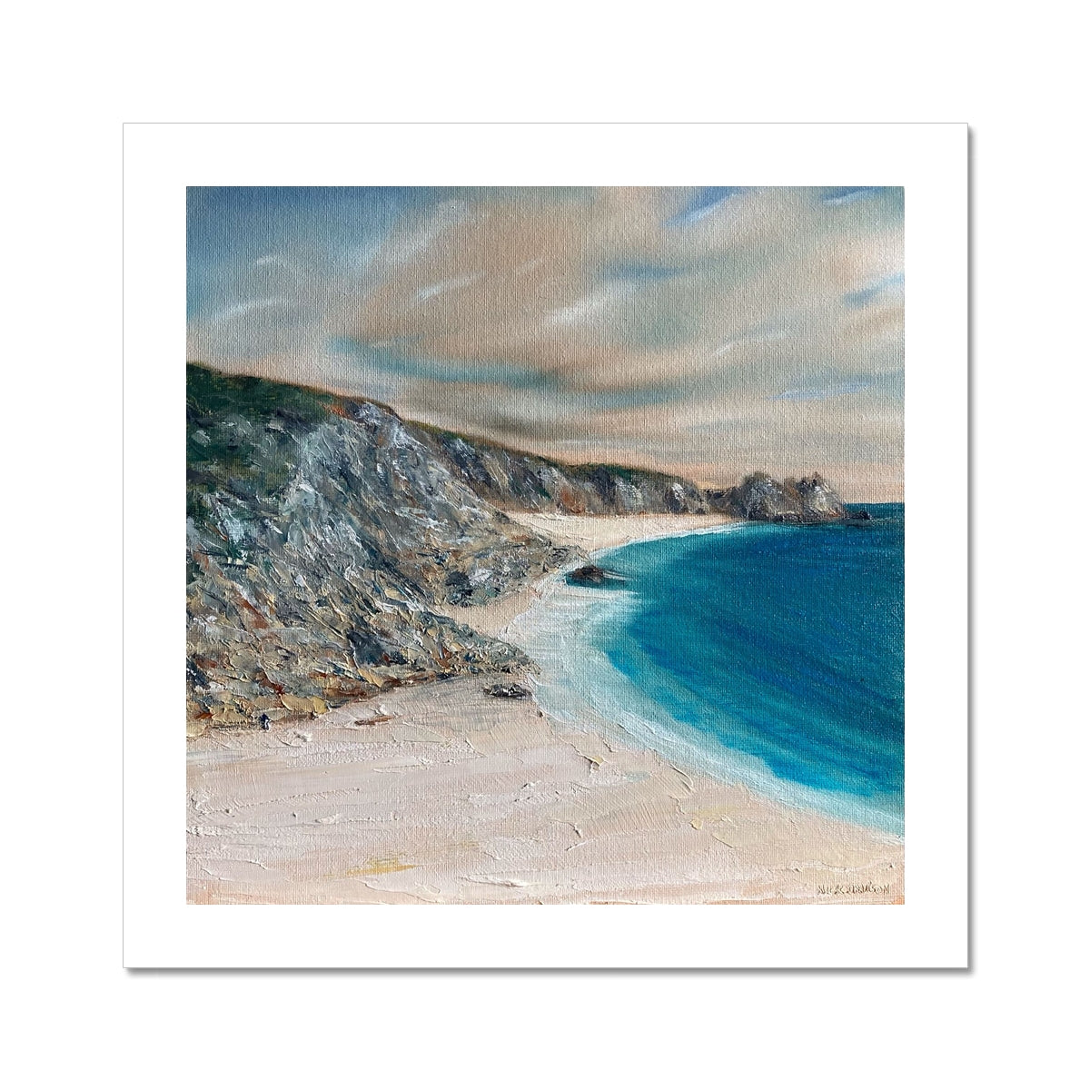 Porthcurno Giclee Print