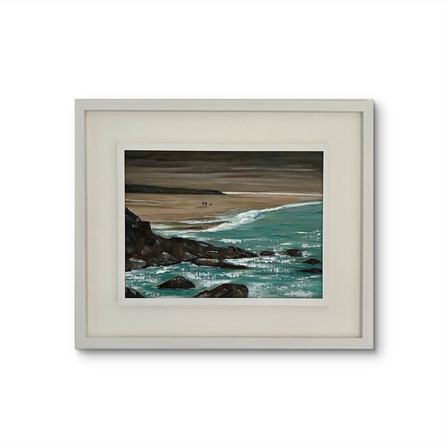 Whatever the Weather - Original Gwithian Beach Painting