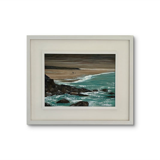 Whatever the Weather - Original Gwithian Beach Painting
