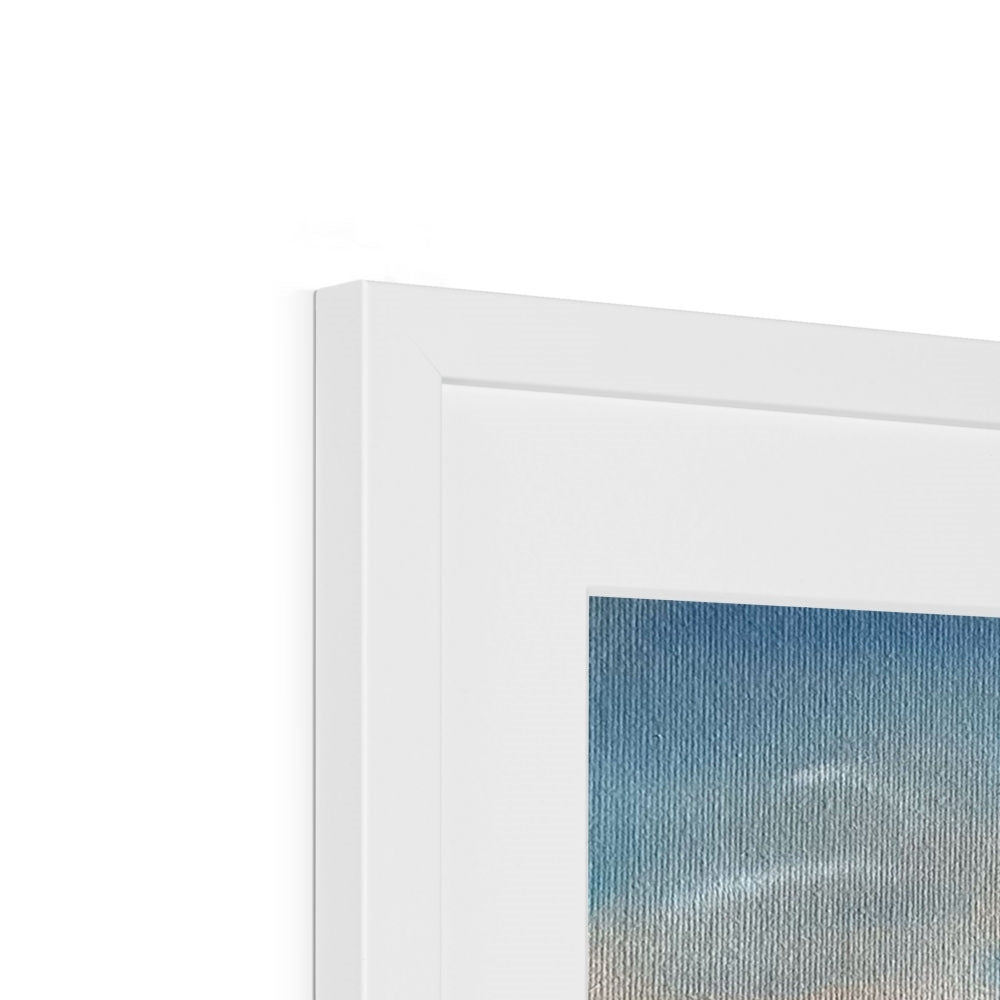 Porthcurno - Framed & Mounted Cornish Beach Print
