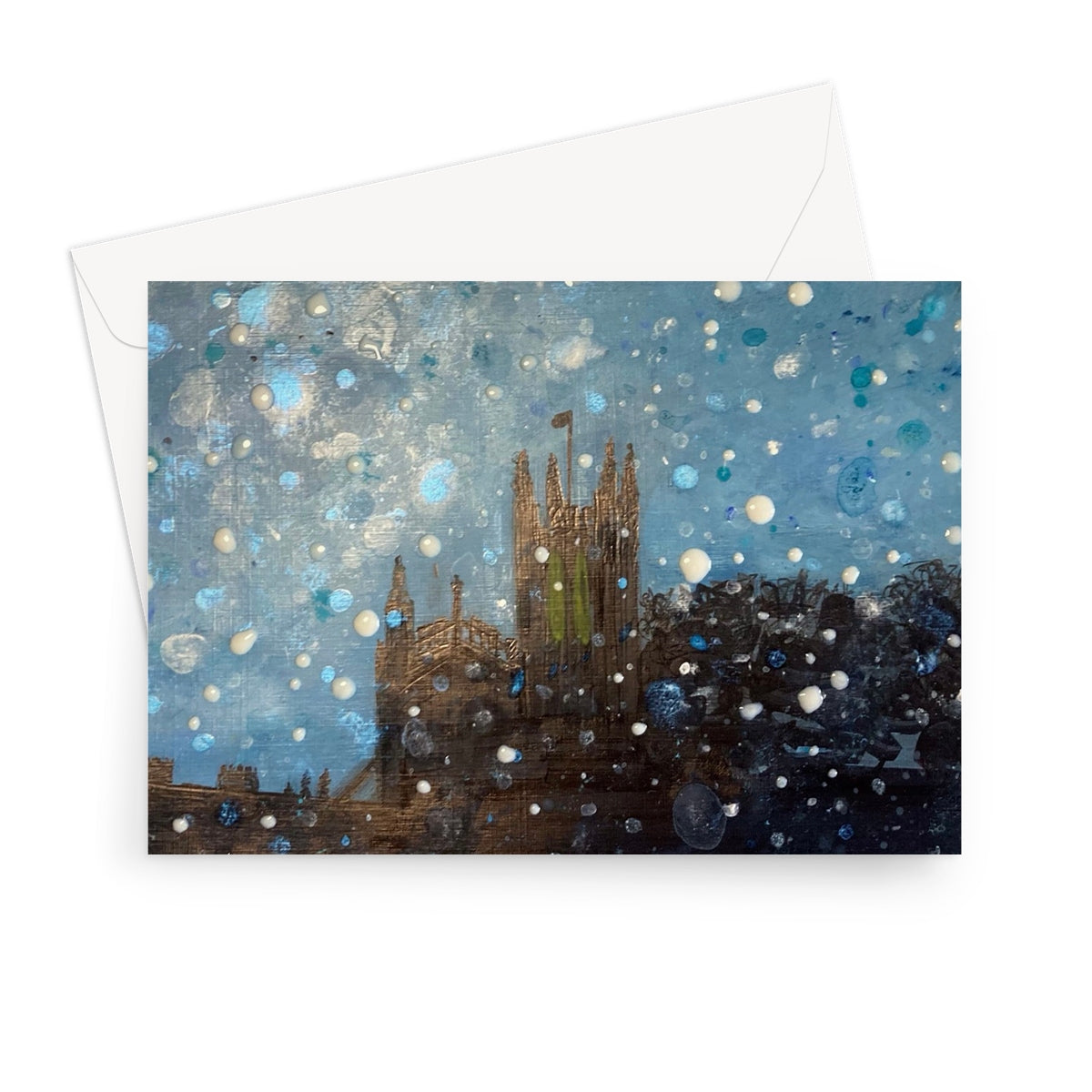 Abbey Christmas Greeting Card