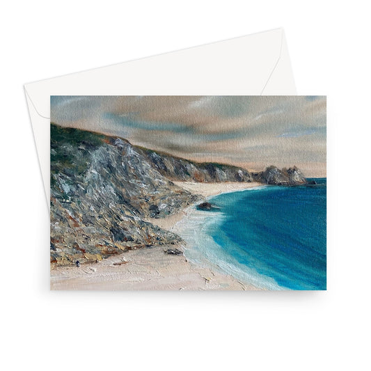 Porthcurno Greeting Card