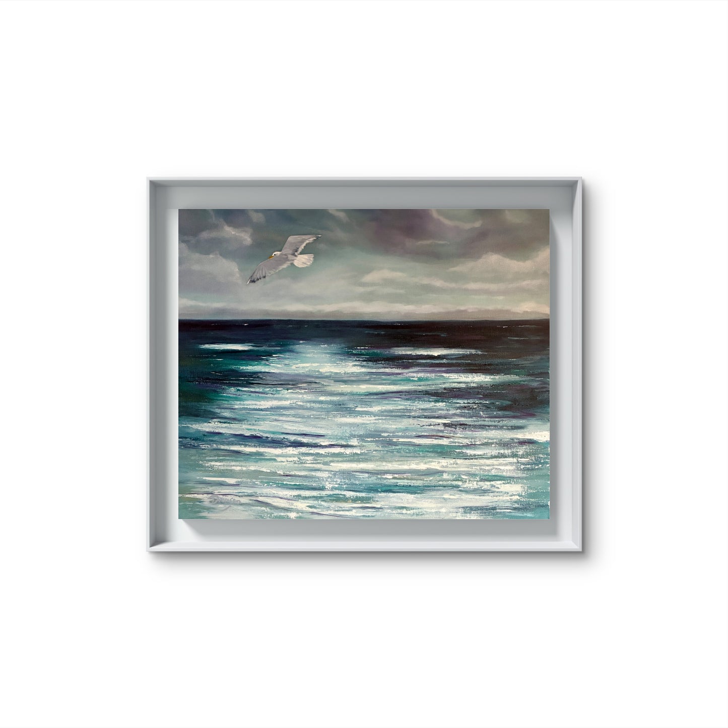 Searching - Original Seascape Oil Painting
