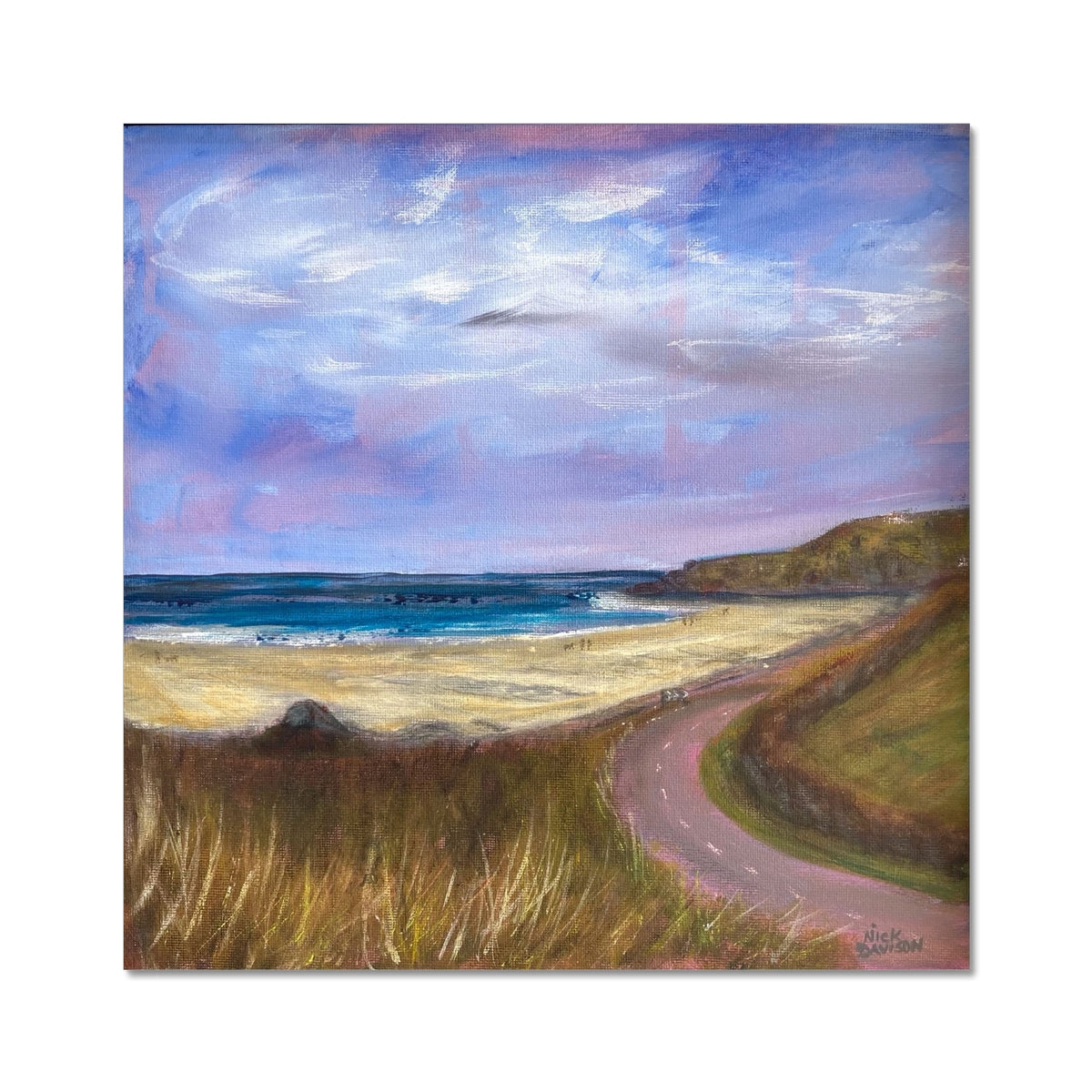 Marine Drive, Widemouth Bay Giclee Print