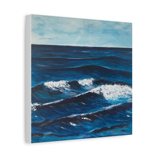 Matte Canvas, Stretched, 1.25" - “Celtic Seas”