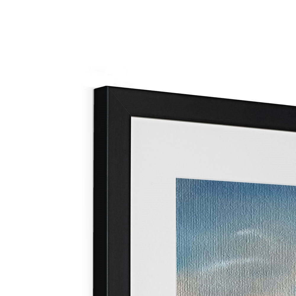Porthcurno - Framed & Mounted Cornish Beach Print