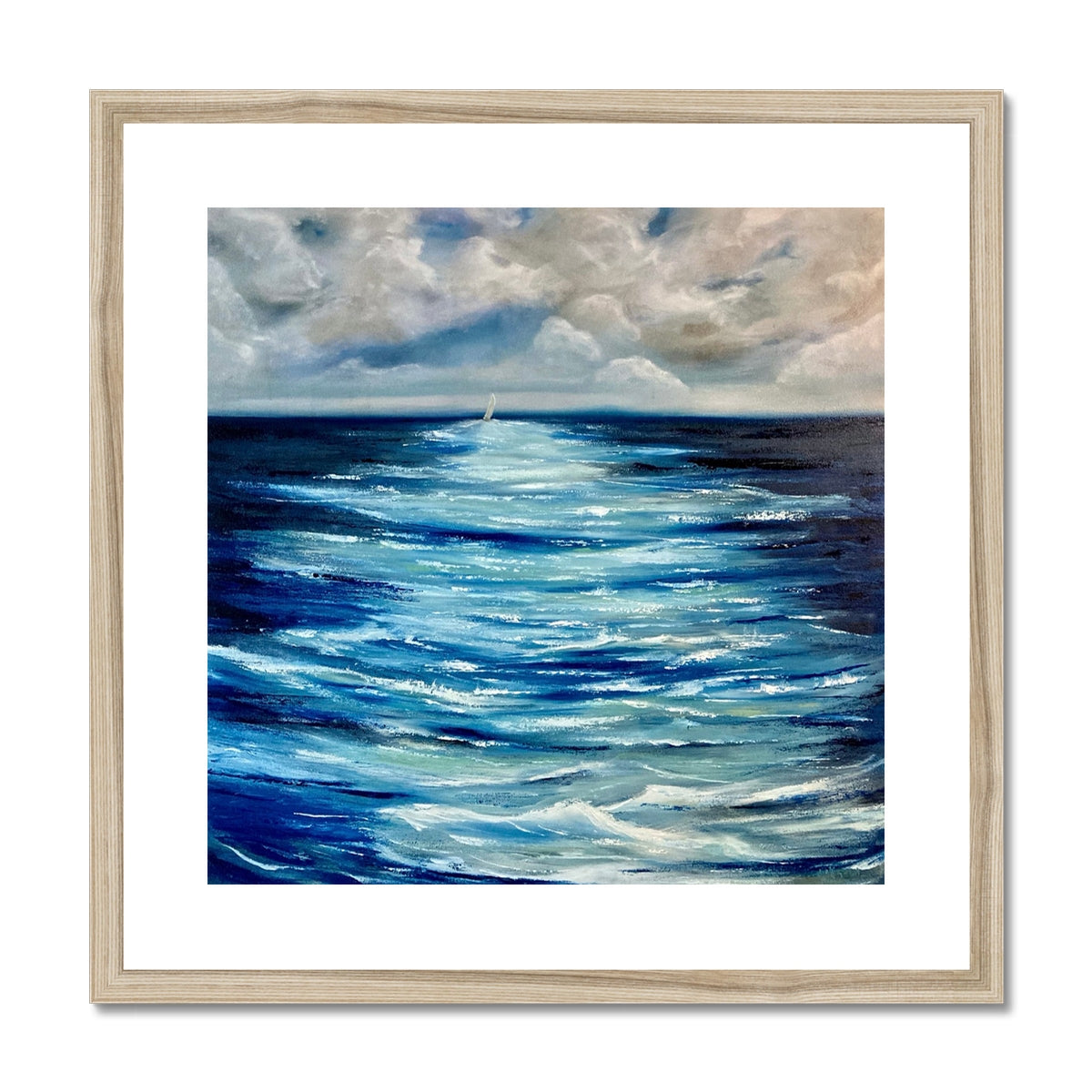 Over the Horizon - Framed & Mounted Print