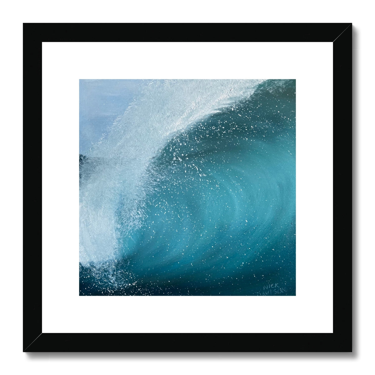 Breakers Framed & Mounted Print