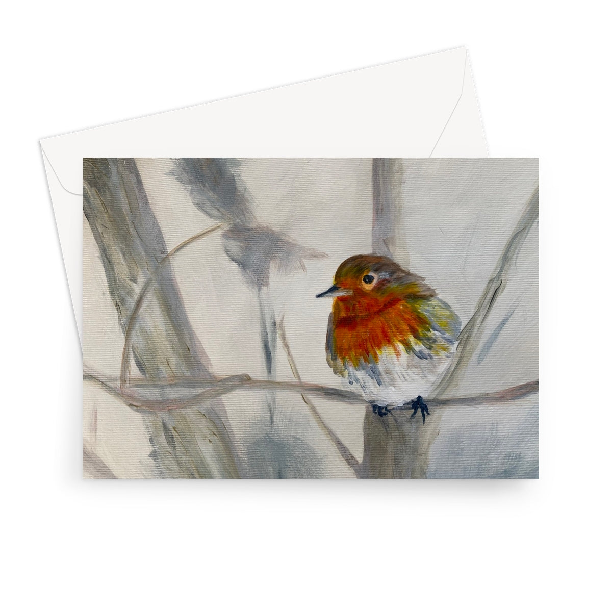 Robin Redbreast Greeting Card