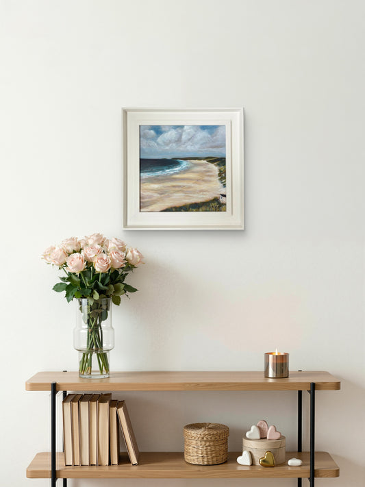 Towards Gwithian - Original Cornish Coastal Painting