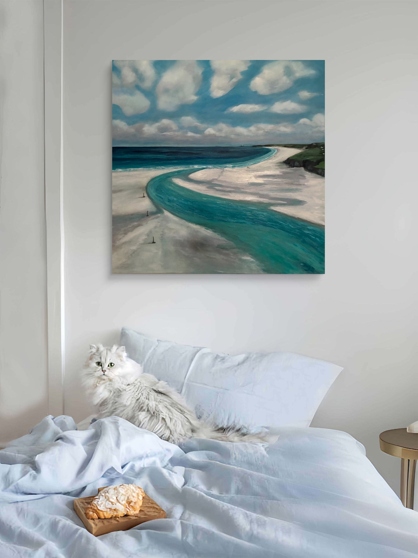 Three Mile Beach - Original Cornish Coastal Artwork