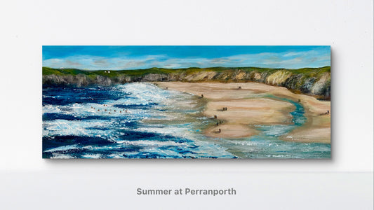 Summer at Perranporth