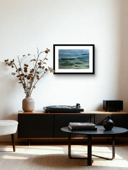 Godrevy Emerges - Cornish Lighthouse Framed Print
