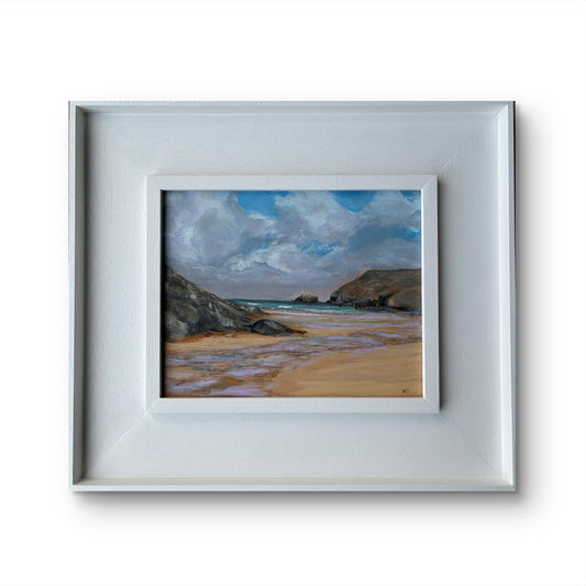 Polzeath - Original Cornish Beach Painting