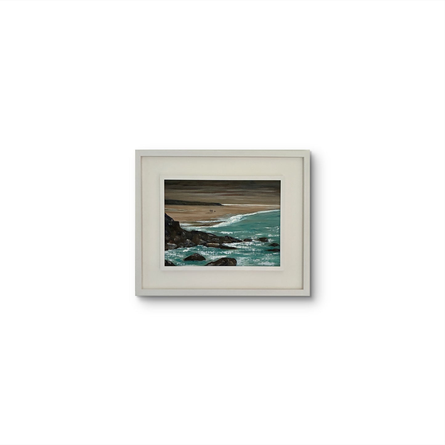 Whatever the Weather - Original Gwithian Beach Painting