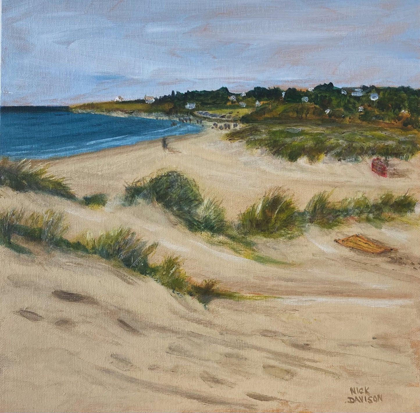 Acrylic Painting - “Lazy Days in Daymer Bay”