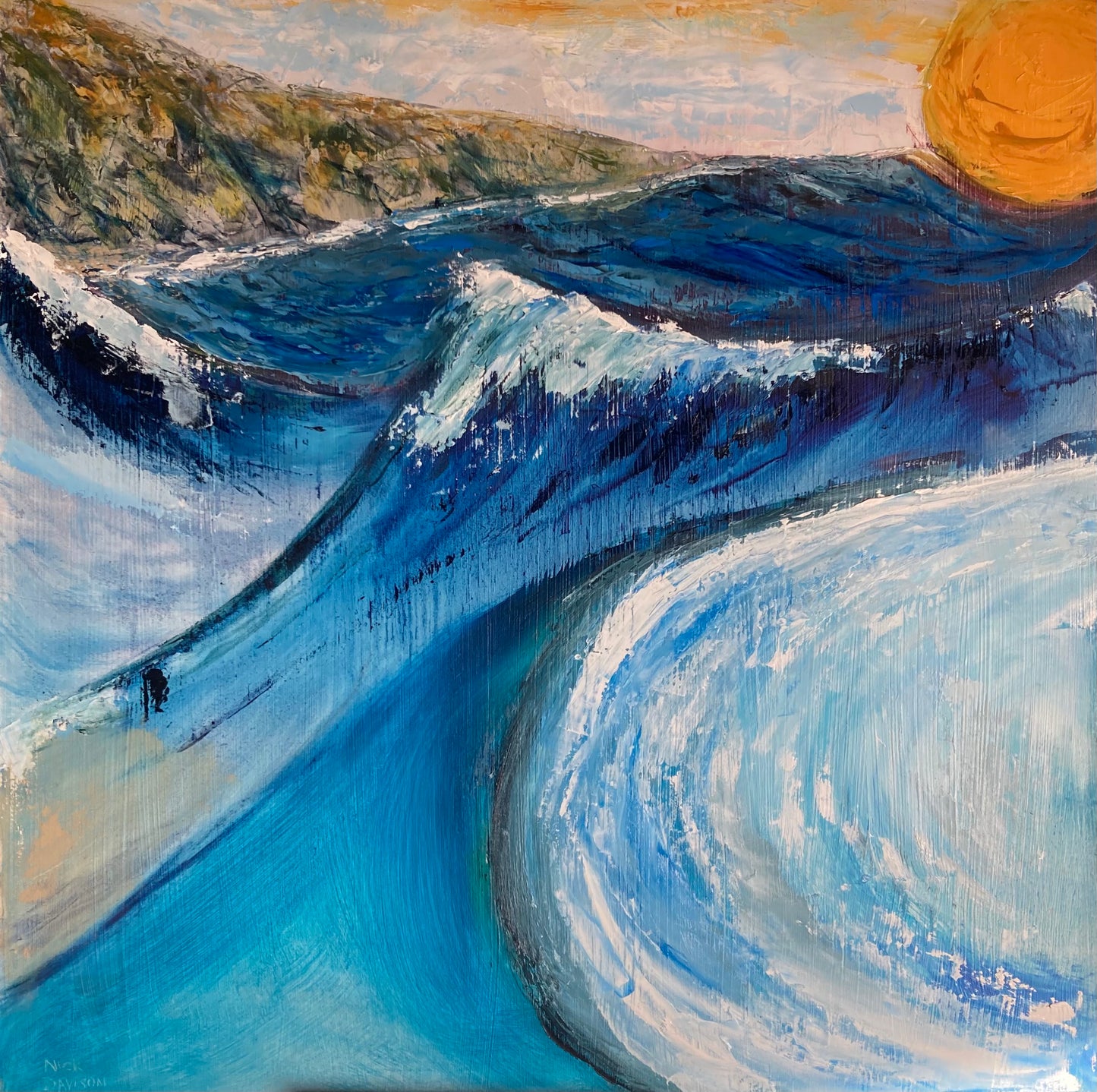 Oil Painting - “Three Seas”