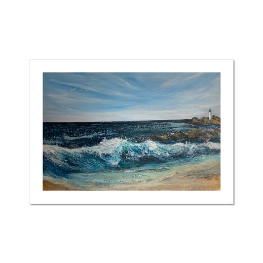 Flying Past Godrevy Giclee Print