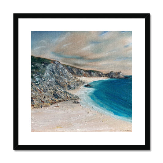 Porthcurno Framed & Mounted Print