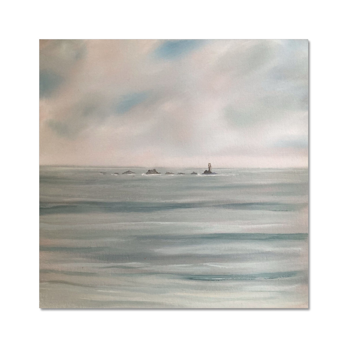 All Calm at Longships Giclee Print