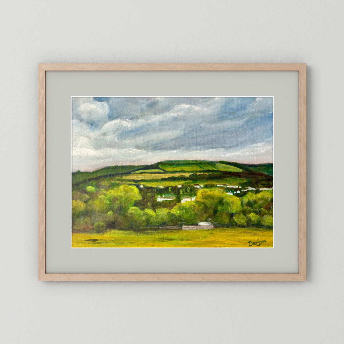 Solsbury Hill, Bath - Framed Fine Art Print