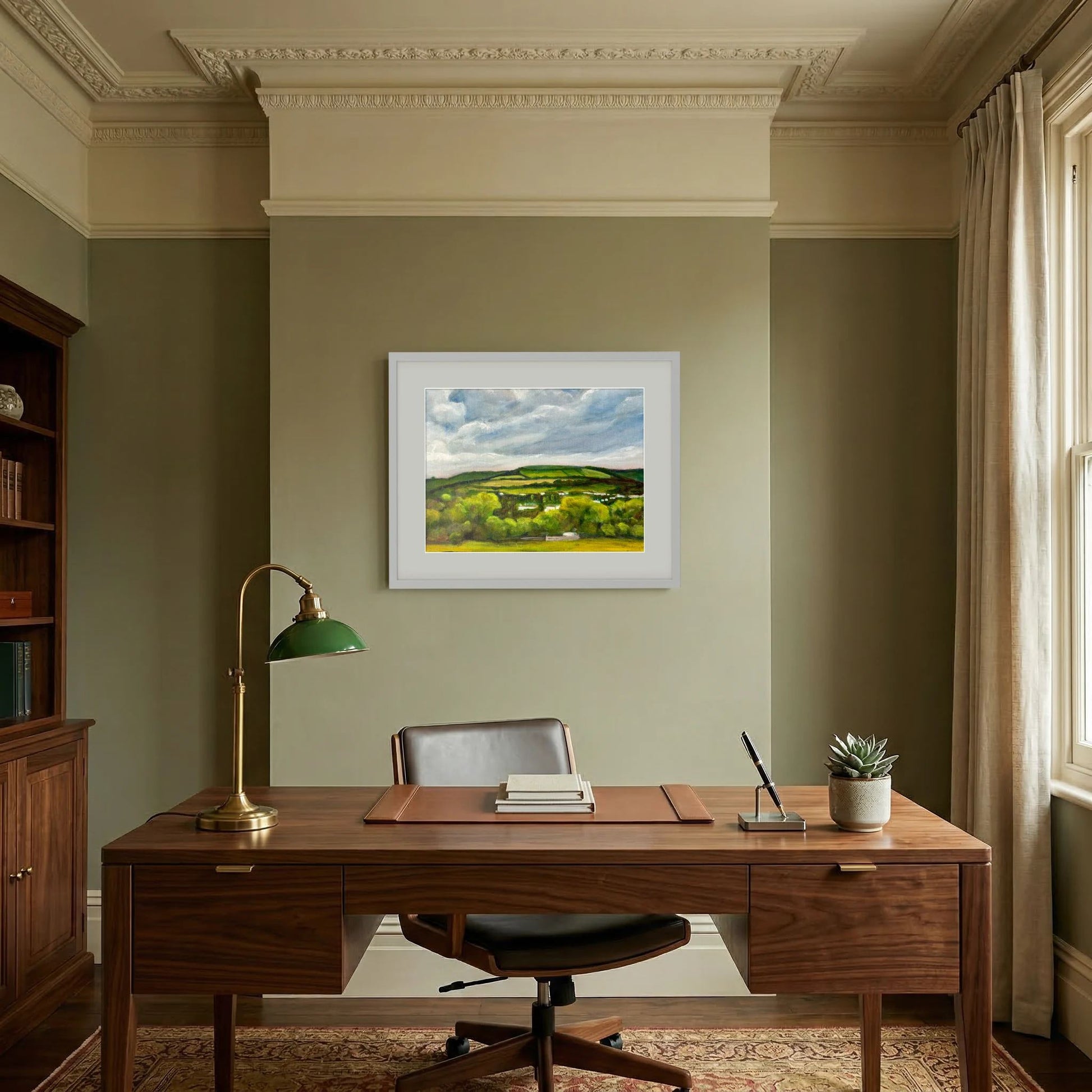 Solsbury Hill, Bath - Framed Fine Art Print