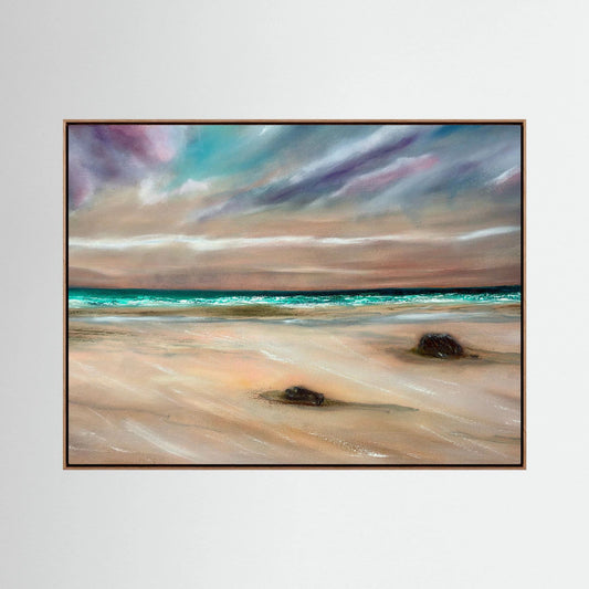Whispers on the Wind - Framed Canvas Print