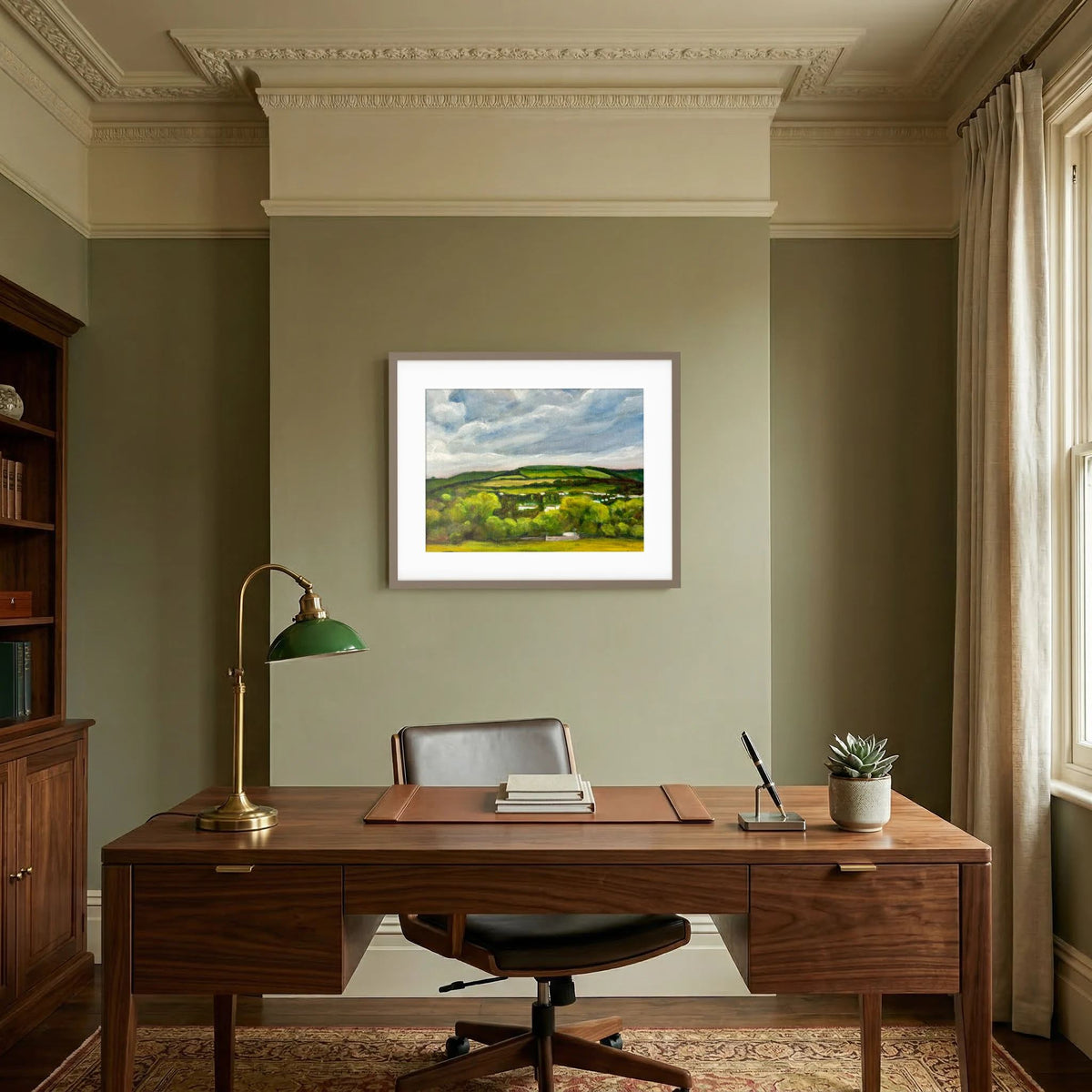 Solsbury Hill, Bath - Framed Fine Art Print