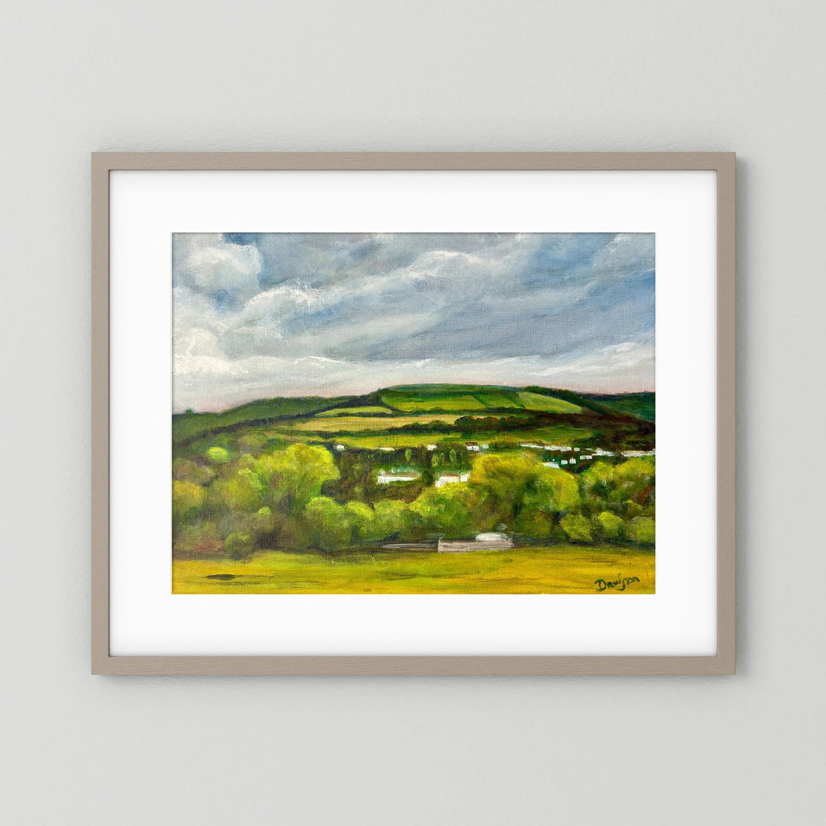Solsbury Hill, Bath - Framed Fine Art Print