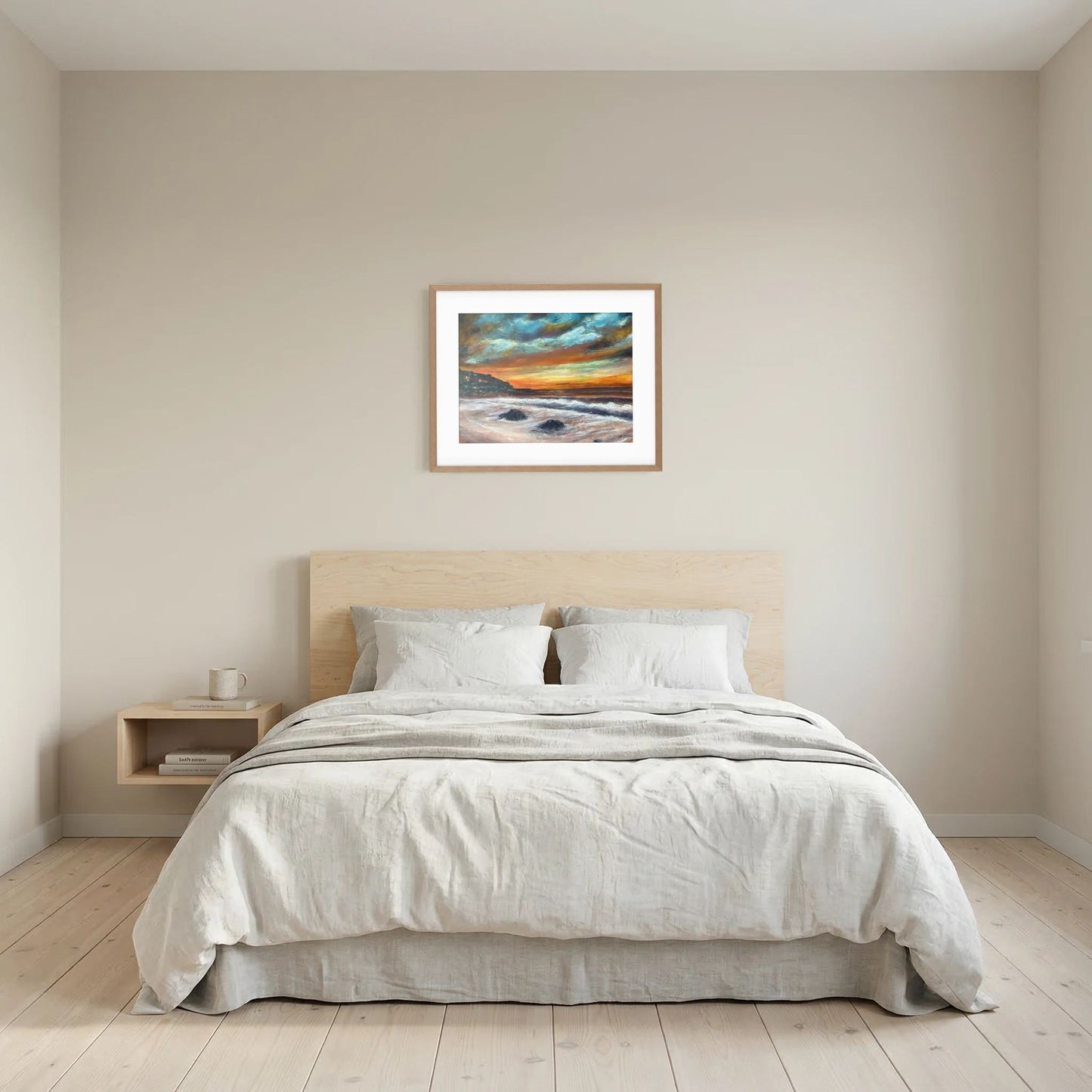 Sunset at Sennen Cove - Framed Fine Art Print
