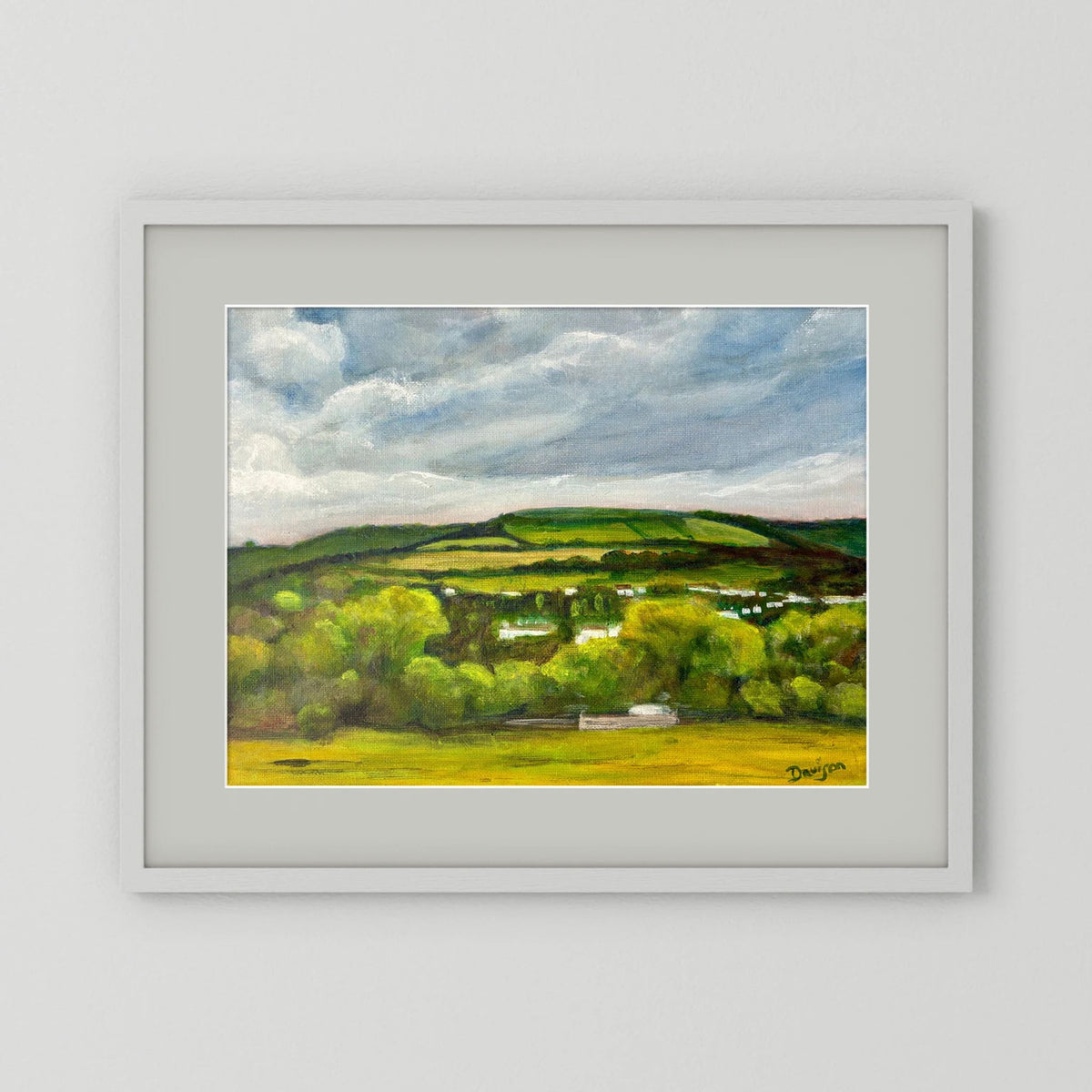Solsbury Hill, Bath - Framed Fine Art Print